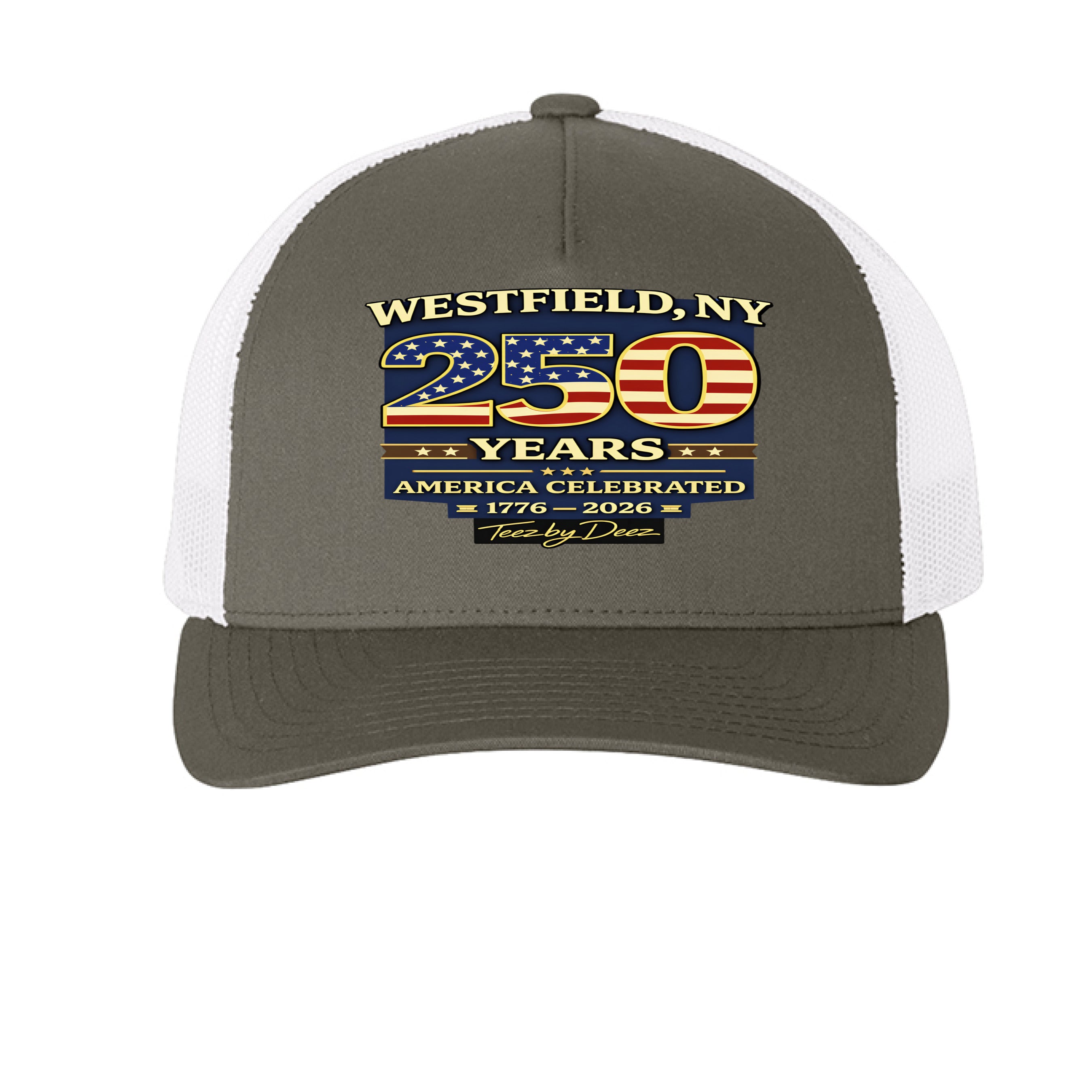 Charcoal/ White - FRONT